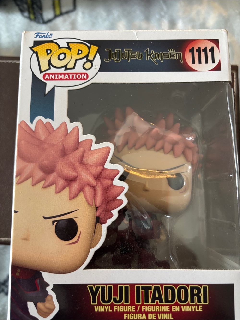 Funko Pop! Yuji Itadori - Pink and Tan Vinyl Figure